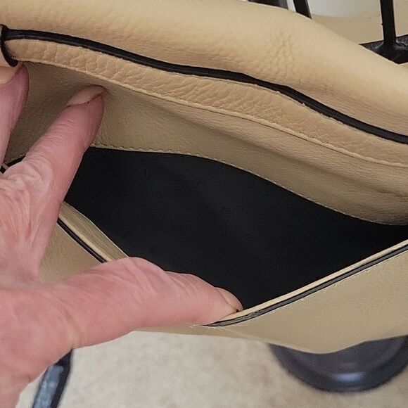 Cole Haan Fantine Tan Leather Bag - Picture 6 of 14